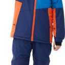 SMONTY Kids Ski Suit Girls Boys Snowsuits Winter Ski Jacket & Bib Pants Set Snowboard Waterproof Windproof Warm Coat 14-16 year