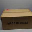 RIZZARI Stainless Steel Cat Litter Box, Leak Proof Litter Box with High Edges, Large Odorless Litter Pan with for Small to Large Cats (Beige)