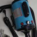 IVY&LANE Dog Hair Dryer for Pet Grooming, High Velocity Dog Dryer Force Blower with 4 Nozzles, Adjustable Speed and Temperature Control Dogs Blow Dryer, Noise Reduction, Blue