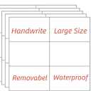 Removable Stickers Labels 5" x 3" 120 Large Moving Labels for Boxes, Packing Supplies for Moving, White Blank Label Stickers for Home Organization Projects, Kitchen, Storage Bins