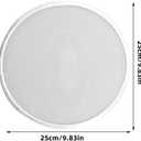 ABOOFAN 9.84 Inch Stainless Steel Splatter Guard Oilproof Mesh Screen for Air Fryer and Frying Pans Grease Splatter Shield Kitchen Tool for Clean Cooking