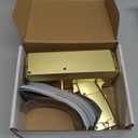 Gold Money Gun, Automatic Cash Shooter Toy Make It Rain Money Toy Gun for Parties, Weddings, Birthdays, Club Events Fun Prop Money Gun for Real or Fake Bills, Coupons & Flyers for Party