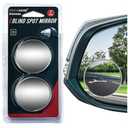Performore 2 Pack of Blind Spot Car Mirrors, 2 Inch Round HD Glass Convex Rear View Wide Angle Side Mirror Blindspot with Self Adhesive Back for Universal Vehicles