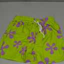 Green Purple Star Shorts Trunks For Teens / kids- Swim Suit Pink Halloween Costume Cosplay. Size Small