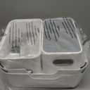 COOSEYA 2 Step Stools for Kids,Toddler Step Stool for Bathroom Sink,No-Slip Double up Stepping for Toddlers Bathroom, Multifunctional Toilet Potty Stool for Kids,Toilet Potty Training(2 Packs) (Gray)