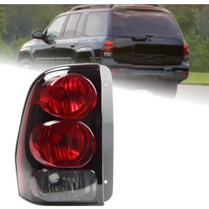 Tail Light Rear Lamp Assembly Compatible for 2002-2009 Chevy Trailblazer Left Driver Side 15131578