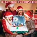 Advent Calendar 2025 Mochi Squishy - 24 Days of Christmas Countdown Calendar, Contains 24Pcs Gift, 3 Cute Jumbo and 21 Mochi Squishy Toys,Gift Ideas for Boys Girls and Teens