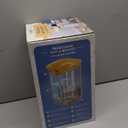 Mop and Bucket Set with Pump System for Home, Hands Free Self Cleaning with 3 Compartments to Separate Clean from Dirty Water, with 2 Machine Washable Microfiber Mop Pads, Patent Pending, in Gift Box (Lemon)