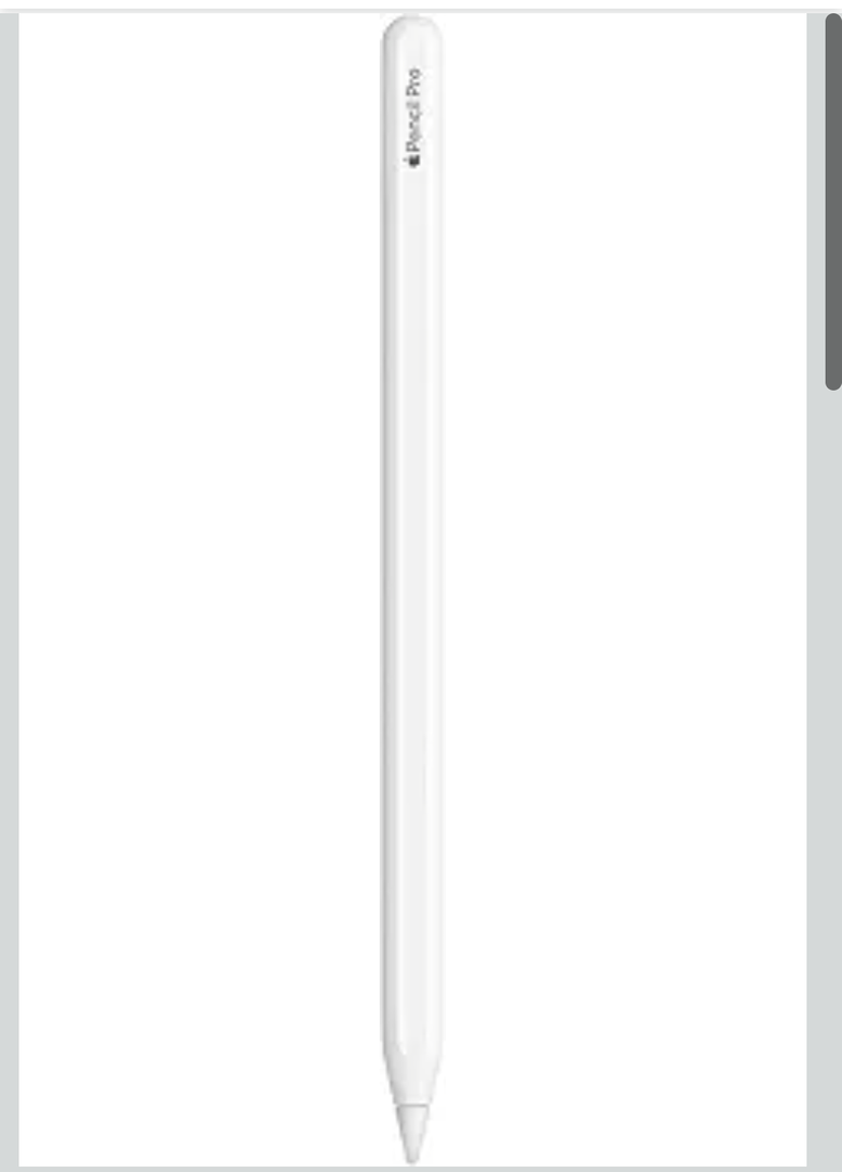 Apple Pencil Pro: Latest Model - Device Compatibility Check Required - Pixel-Perfect Precision, Tilt and Pressure Sensitivity, Perfect for Note-Taking, Drawing, and Art. Charges and Pairs Magnetically