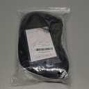 MAGQOO Black Wig for Women Black Bob Wig Short Black Wig Straight Black Wigs Middle Part Synthetic Heat Resistant Cosplay Costume Party Wigs (12 Inches)