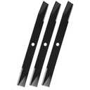 AM35557 Lawn Mower Blade, Compatible with 60 inch John Dee re Rotary Mower 261 400 420 430 60 Inch Deck, Replace M48452 050350, Replace M112847, 3 Pack