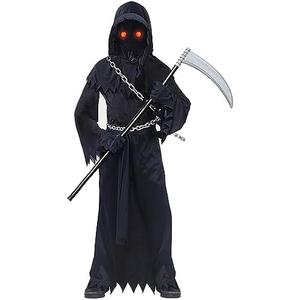 Nabobs Grim Reaper Costume Kids Scary Halloween Costumes for Boys Girls XL