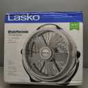 Lasko Wind Machine Fan, Air Circulator Fan with 3 Speeds, 20" Model 3300, Gray