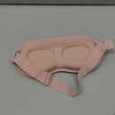 MZOO Luxury Sleep Mask for Back, Side Sleeper, Complete Light Blocking Sleeping Eye Mask Night Blindfold, 3D Zero Pressure & Spacious for Lash Extensions, Breathable Soft Eye Cover Flight Nap Travel