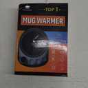 Coffee Mug Warmer - Fastest Heating & Highest Temperature, Coffee Cup Warmer for Desk Auto Shut Off, 4 Temp Settings & 1-12H Timer, Smart Electric Beverage Warmer for Coffee, Tea (Black)