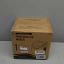 Countertop Ice Maker Machine, 8 Ice Cubes in 6 mins, 26lb/Day Ice with 2 Sizes- Portable Mini, Energy Saving & Basket/Scoop for Home/Party/Travel/Camping/Bar,Black