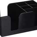 Winco BC-6 Bar Caddy with 6 Compartments,Black,Medium