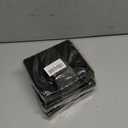 YAOSHENG [250 Count] 5.12 Inch Cocktail Stirrers Black Straws Coffee Plastic Sip Stir Swizzle Sticks for Coffee,Cocktail,Party, Bar, Kitchen, Cafe