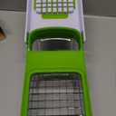 GoodCook Touch Veggie Dicer and Chopper, Stainless Steel Blades, 4-Cup Collection Container, Rapid Food Chopper, Versatile Uses, Non-Slip Base, BPA-Free, Efficient Size