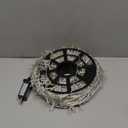 JMEXSUSS 168FT 600 LED Christmas Lights Outdoor Waterproof Clear Wire Indoor String Lights for Outside Warm White Christmas Tree Lights Plug in for Bedroom Wedding Party Valentines Decor