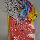 Kolldenn 24 Pack End of School Year Gift Bag with Handles Ribbon Rainbow Party Favors for Last Day of School Birthday Party Supplies (Elegant Style)