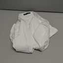 J.VER Womens Dress Shirts Long Sleeve Button Down Shirt Wrinkle-Free Business Casual Blouse Office Work Tops (Medium, White)