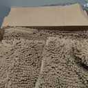 Smiry Luxury Chenille Bathroom Rugs 70x24, Extra Soft and Absorbent Shaggy Bath Mat, Machine Washable, Non-Slip Plush Carpet Runner for Tub, Shower, and Floor, Home Decor Accessories, Camel