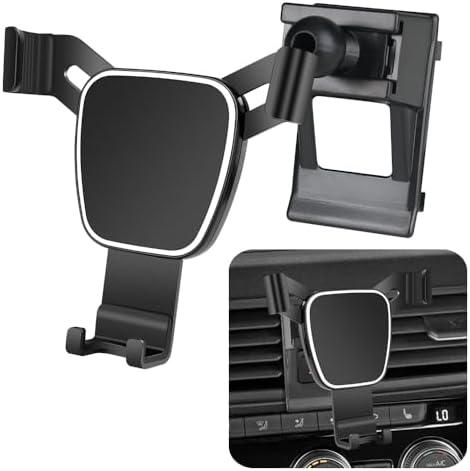 LUNQIN Car Phone Holder for VW Jetta 2019 2020 2021 2022 2023 2024 2025 Jetta GLI Auto Accessories Navigation Bracket Interior Decoration Screen Mobile Cell Phone Mount case