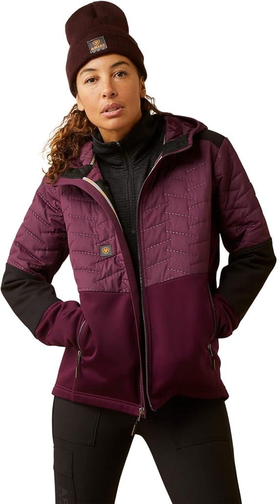 Ariat Womens P22910_w_app Coat, Potent Purple, Medium US