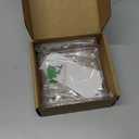 Wall Mount Floating Shelves for 2 Pcs Camera Mini Speaker Shelf Baby Monitor - Clear Mini Shelf Flexible Use for Wall Space in Bedroom Bathroom Kitchen Living Room