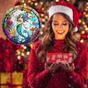 Dodosky Mermaid Christmas Tree Ornament - Keepsake Gift for Mermaid and Animal Lovers