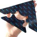 Rug Non Slip Grippers, Reusable Rug Tape, No Damaging for Floor, Carpet Corner Stickers for Hardwood Floors and Tiles, Strong Hold Carpet Gripper for Area Rugs, 24Pcs