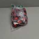 Joiedomi 36" Buffalo Plaid Christmas Tree Skirt Decor - Red and Black Checked Mat for Xmas New Years Eve Holiday Party Outdoor Decoration