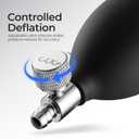 Professional Aneroid Sphygmomanometer, Blood Pressure Cuff Manual, Precision Copper & Brass Movement, Medical-Grade PVC Tubing, Medical Ultrasound Equipment, Ideal for Doctors, Nurses, and Students