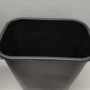 Rubbermaid Commercial Products Wastebasket, Black, 3.25-Gallon