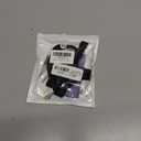 Mayerzon Mesh Muzzle for Short Snout and Small Dogs Anti-Biting, Focus on Brachycephalic Dogs like Chihuahua Yorkshire Maltese, Breathable Fabric, Opening Front, Allow Panting, for Grooming Vet Visits (XS [Snout Cir: 5-5.5"], Black)