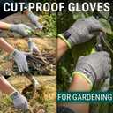 BeaverCraft Wood Carving Gloves CRG - Cutting Cut Resistant Gloves Level 5 for Whittling, Woodworking, Food Prep (Medium)