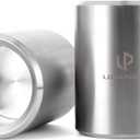 WOUDY Heavy Mug 22LB/10KG 14 oz, 304 Stainless Steel Fitness Sports Water Cup Silver Overweight Dumbbell Coffee Mug Cups, Suitable For Home Workout, Gym Strength Training, Prank Gift, and Coffee Enthusiast