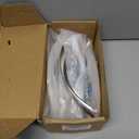 Amerdeco 10 Pack Brushed Satin Nickel 5 Inch(128mm) Hole Centers Kitchen Arch Twisted Cabinet Pulls Cabinet Hardware Kitchen Handles for Cabinets Cupboard Handles Drawer Pulls ZH0048