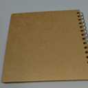 8 x 8 Inch DIY Scrapbook Photo Album Hardcover Kraft Blank Page Acid-Free 40 Pages (20 Sheets) Memory Book for Wedding Anniversaries Family Baby Memories Small Scrapbooking Projects, Yellow