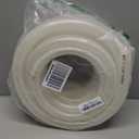 DAVCO 3/4" ID  25 ft Clear Braided Plastic Vinyl Tubing Flexible High Pressure Reinforced PVC Hose