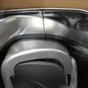 Ninestars DZT-80-24 Automatic Motion Sensor Garbage Can with Adjustable Sensor Range, Stainless Steel Base, Silver Lid, 21 Gallon