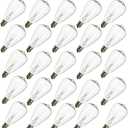 25-Pack ST35 Light Bulbs Replacement Edison Clear Bulbs -5 Watts C7/E12 Screw Base for Indoor/Outdoor Patio String Lights