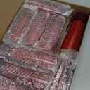 Flameless LED Candles with Timer 9 Pc Flickering Flameless Candles for Romantic Ambiance and Home Decoration Stable Acrylic Shell,with Embedded Star StringBattery Operated CandlesRed