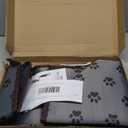 Large Dog Heating Pad 34x21in with Smart Thermostat Switch and Power Line Protection Tube, Obtained MET and UL Dual Certification, Waterproof Pet Heating Pad, Suitable for Dogs of All Ages