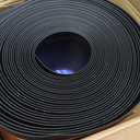 Vinyl Wall Base Baseboard Molding Trim 4" Flexible Self Adhesive Rubber Wall Base Moulding Trim Peel and Stick Design, 4 Inch x 40 Feet, Black