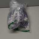 2 Pcs Witch Wizard Velvet Hooded Cape Unisex Robe Cloak with Neck Gaiter Face Mask for Cosplay Costumes Halloween (Purple, Large)