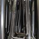 10 Pack String Light Poles,Metal Poles for Hanging Outdoor Light Strings,7 Pack 10 FT Light Poles Stand for Outside Garden,Patio,Wedding,Backyard,Deck,Party