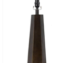 Mix and Match 20 in. H Dark Boardwalk Table Lamp Base