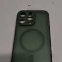 TOCOL for Phone 15 Pro Max Case, Compatible with Magsafe Charger, Full Camera Protection, Drop Protection, Translucent Matte Phone Case for iPhone 15 Pro Max 6.7 inch (Alpine Green)